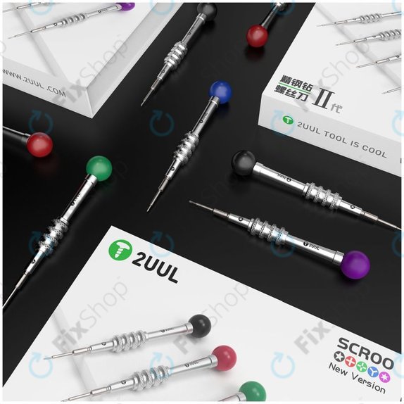 2UUL Scroo - Lollipop Screwdriver Set 5in1 (New Version)