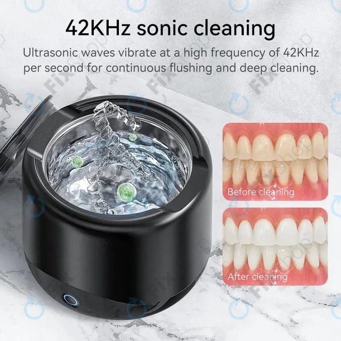 Ultrasonic Cleaner - 42-45 kHz, 230ml