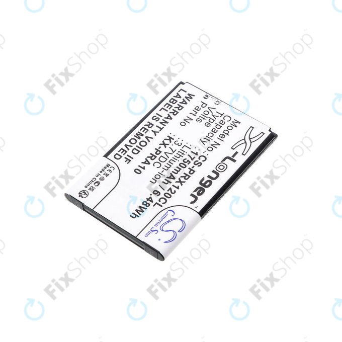 Battery for Panasonic KX-PRX110, 120, 150, 1750mAh, Li-Ion, 3.7V, KX-PRA10, HQ