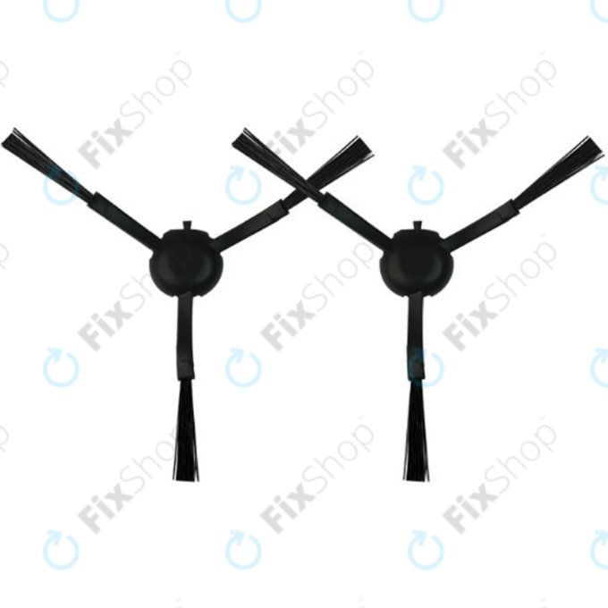 Replacement set for Xiaomi Dreame L20 Ultra, X20 Pro, X20 Pro Plus (2x Main brush, 4x Filter, 4x Side brush - Black, 8x Mop cloth, 4x Dust bag)