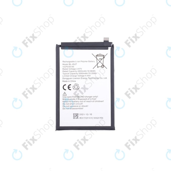 Tecno Spark 20 - Battery 5000mAh