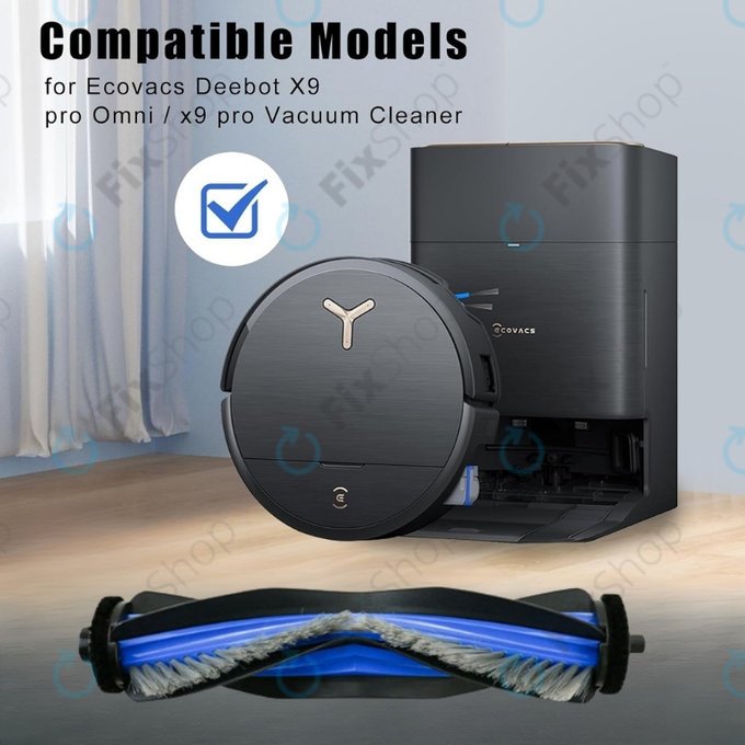 Ecovacs Deebot X9 Pro Omni, X9 Pro - Main brush