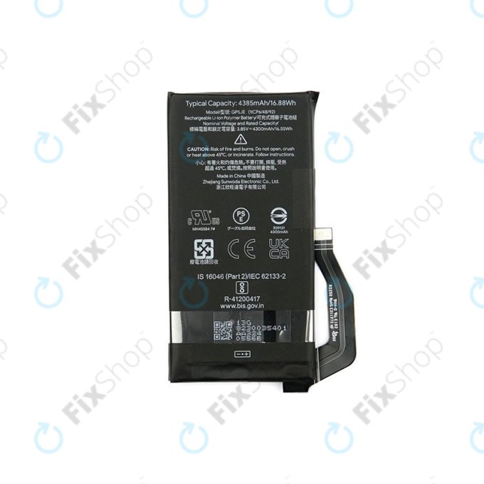 Google Pixel 7a - Battery GP5JE 4385mAh - G949-00398-00 Genuine Service Pack