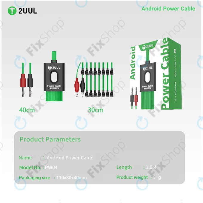 Android Power Cable, 16-in-1, 2UUL PW04