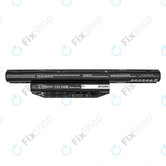 Battery for Fujitsu Lifebook A544, A733, A743, E753, S904, 4400mAh, Li-Ion, 10.8V, BPS229, HQ
