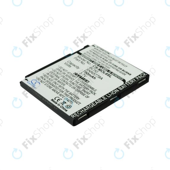 Battery for Motorola Aura, SLVR L2, L7, L9, 750mAh, Li-Ion, 3.7V, BC50, HQ