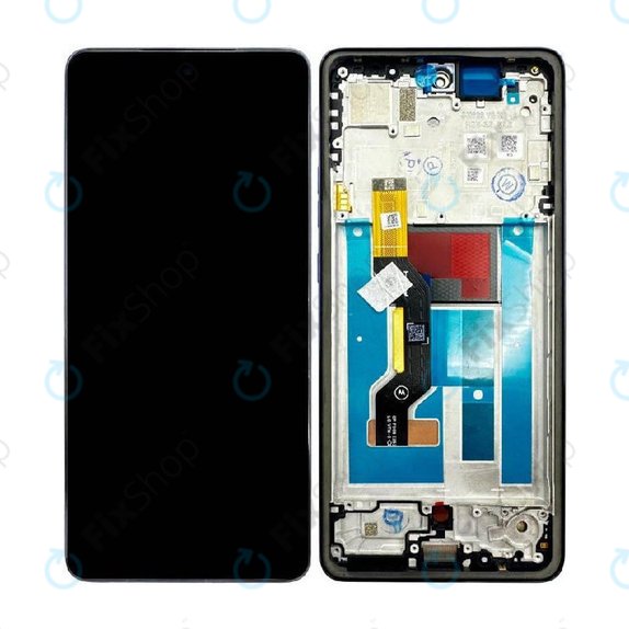 Display for Motorola Moto G86 5G, Touch Screen with Frame, Spellbound, 5D68C30474, Genuine Service Pack