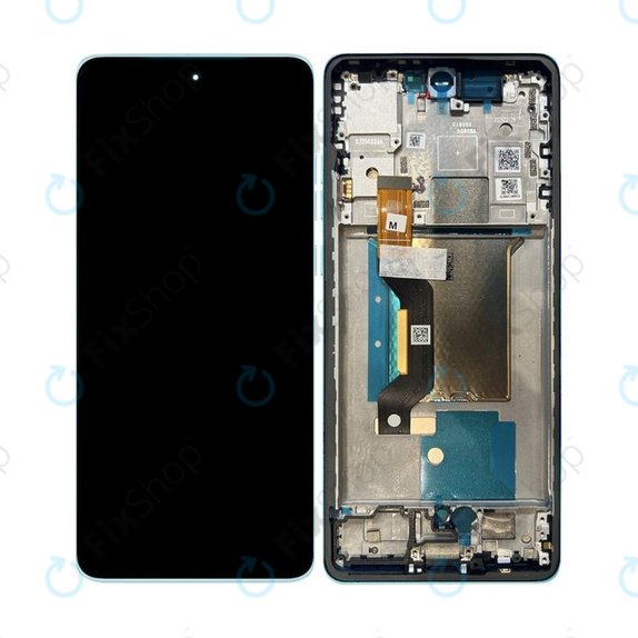 Motorola Edge 60 Fusion - LCD Display + Touch Screen + Frame (Amazonite) OLED