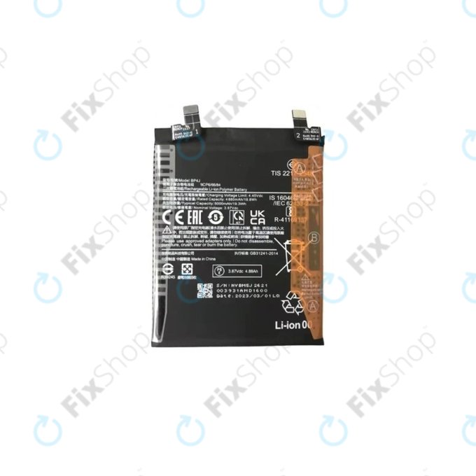 Xiaomi Redmi Note 12 Pro+ 5G - Battery BP4J 5000mAh