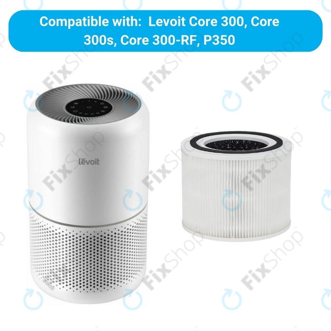 Levoit Core 300, 300s, P350 - HEPA filter (Activated carbon)