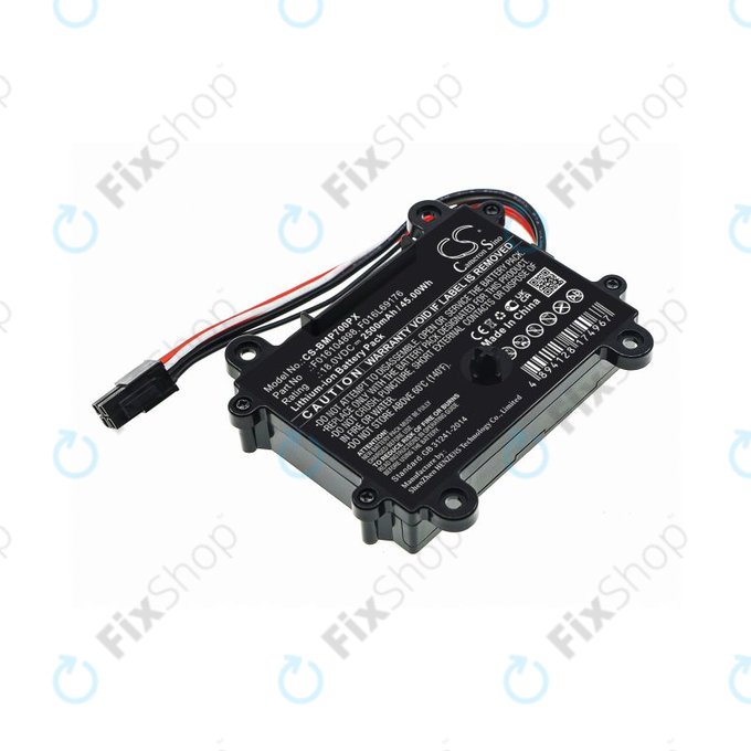 Battery for Bosch Indego 350, 400, M 700, Indego S+ 350, 2500mAh, Li-Ion, 18V, F016104898, HQ