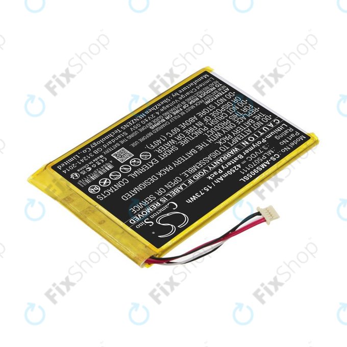 Battery for Autel MaxiSys Mini, MaxiIM IM508, MS905, 4250mAh, Li-Pol, 3.7V, MLP5070111, HQ