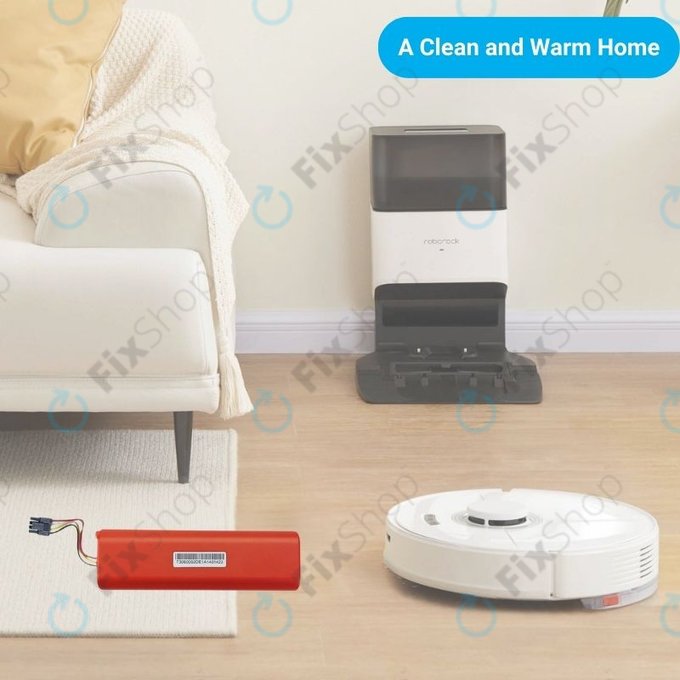 Xiaomi Roborock S-series, T-series, Q-series - Battery XJT-2P4S-6000 Li-Ion 14.4V 6000mAh