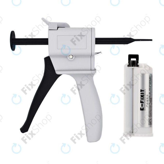 E-Fixit F14167 - Universal AB Super Repair Adhesive AEF + Dispensing Gun