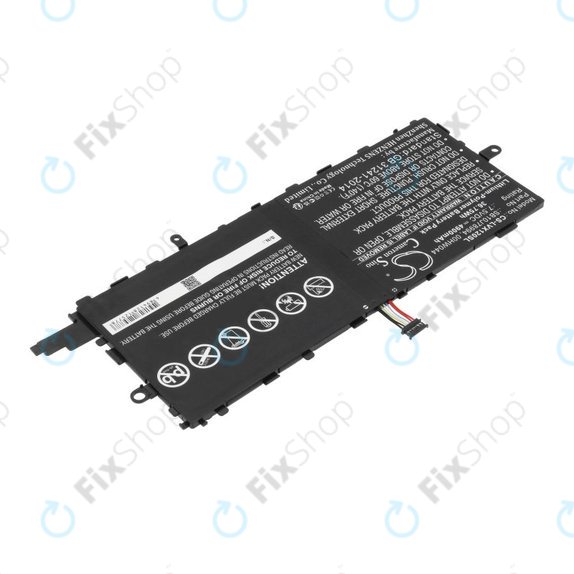 Battery for Lenovo Thinkpad X1 Tablet, 4900mAh, Li-Pol, 7.5V, SB10J78994, HQ
