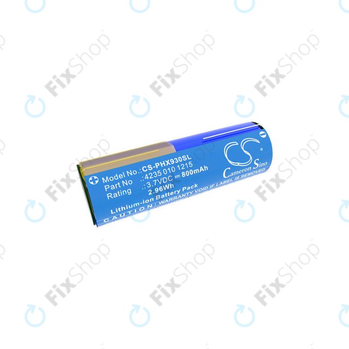 Battery for Oral-B Genius X, Smart 6000, Philips Diamondclean, Easyclean, 800mAh, Li-Ion, 3.7V, 4235 010 13068, HQ