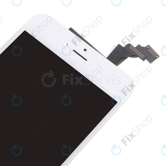 Display for iPhone 6 Plus, White, Touch Screen with Frame