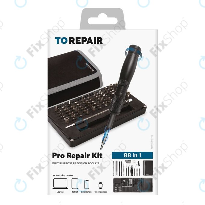 SBS - Repair Kit Pro for Smartphones and Laptops 88in1
