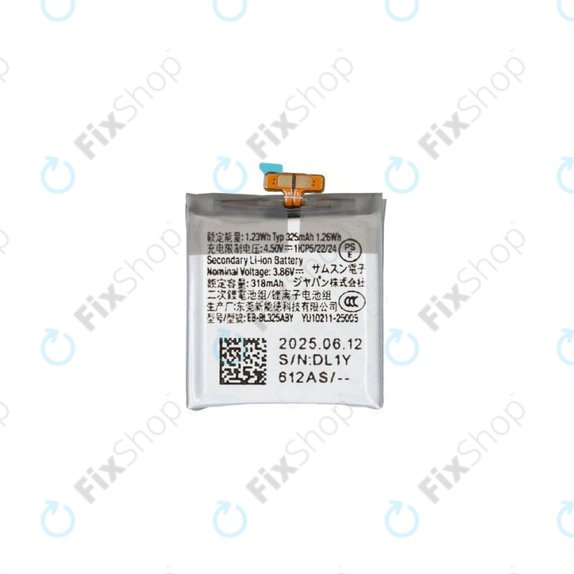 Samsung Galaxy Watch 8 L320N, L325U - Battery EB-BL325ABY 435mAh - GH43-05278A Genuine Service Pack