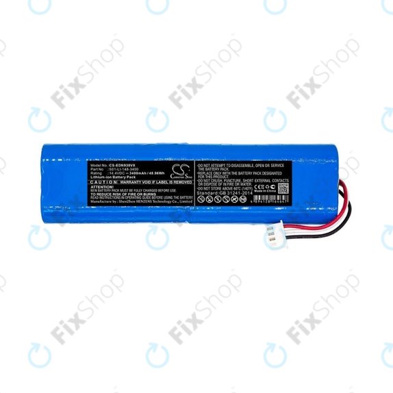 Ecovacs Deebot Ozmo 900-series, N-series, T-series, Yeedi Vac 2 Pro - Battery S01-LI-148-3400 Li-Ion 14.4V 3400mAh HQ