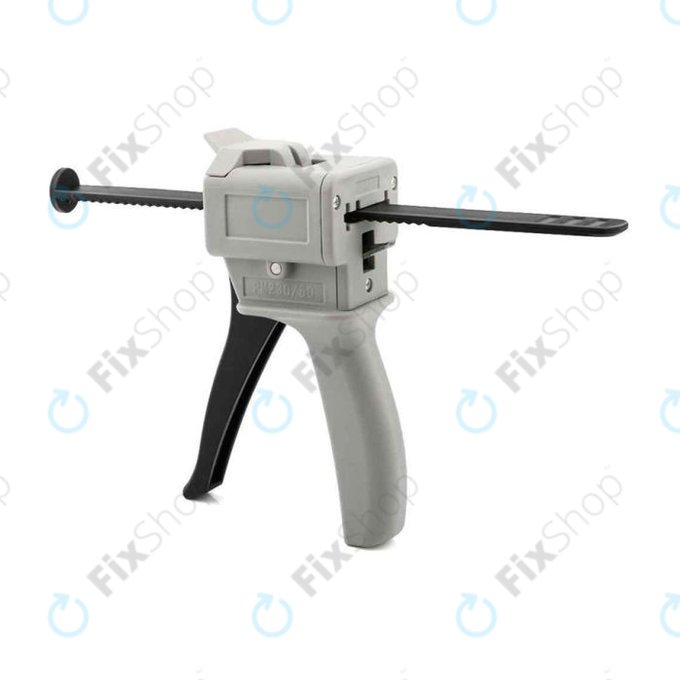 E-Fixit Black-8 - Black Handset Repair Glue + Dispensing Gun