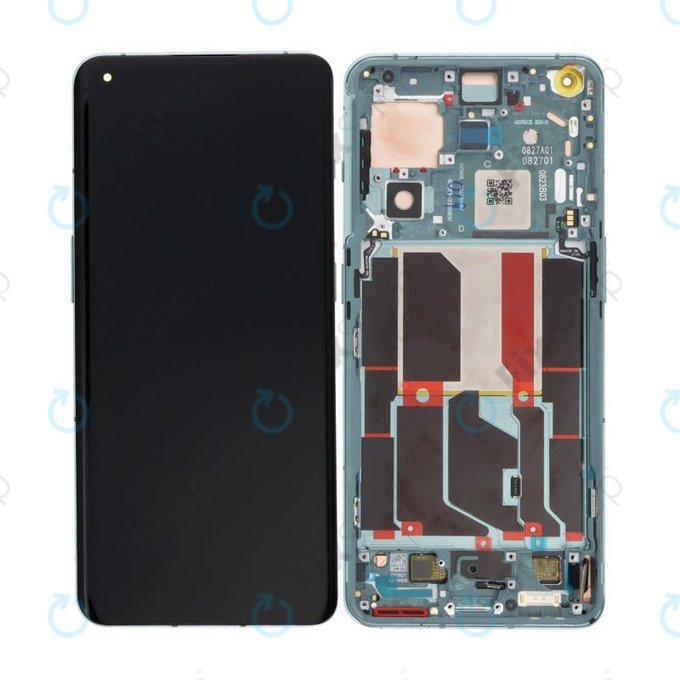 OnePlus 10 Pro NE2210 NE221 - LCD Display + Touch Screen + Frame (Emerald Forest) OLED