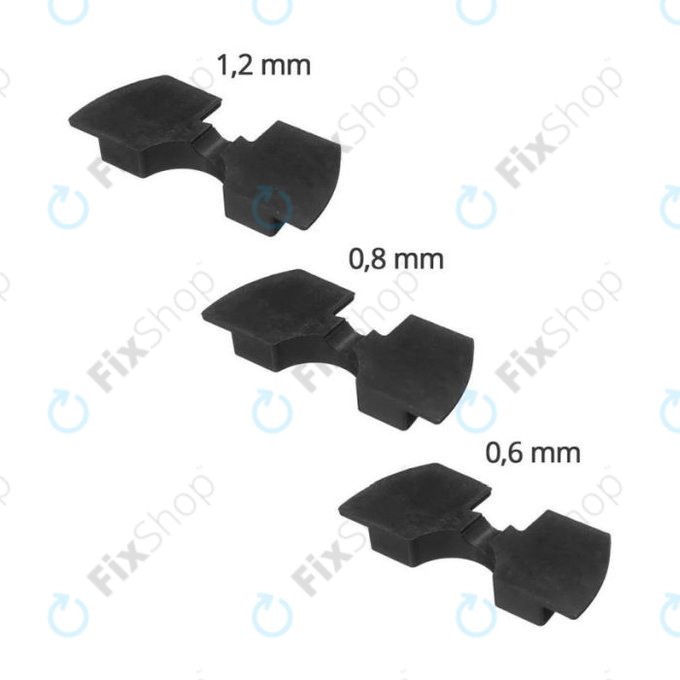 Xiaomi Mi Electric Scooter 1S, 2 M365, Essential, Pro, Pro 2 - Vibration Dampers (Black) - 3pcs