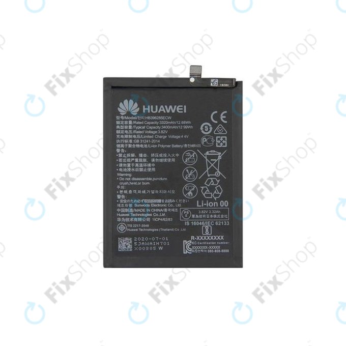 Huawei P20, Honor 10 - Battery HB396285ECW 3400mAh - 24022573, 24022756 Genuine Service Pack