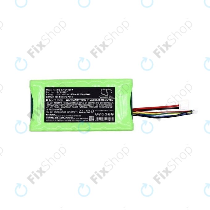 Battery for Grundig High Performance Cyclone, Eureka NEC180 Pro, 2000mAh, Li-Ion, 25.2V, BP25220F, HQ