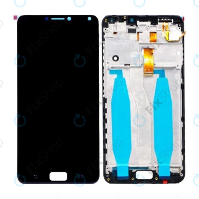 Asus Zenfone 4 Max ZC554KL (X00ID) - LCD Display + Touch Screen + Frame (Deepsea Black) Genuine Service Pack