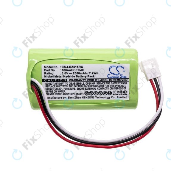 Battery for Logitech Z515, S315i, S715i, 2000mAh, Ni-MH, 3.6V, 180AAHC3TMX, HQ