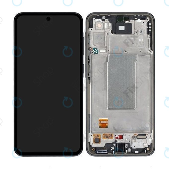 Samsung Galaxy A36 A366E - LCD Display + Touch Screen + Frame (Awesome Black) - GH82-36841A Genuine Service Pack
