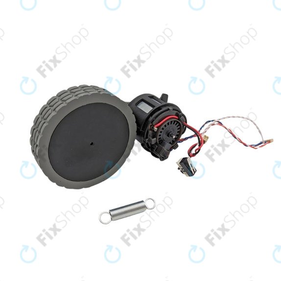 Wheel with Motor, Right, Black for iRobot Roomba Combo 111, Roomba Combo 113