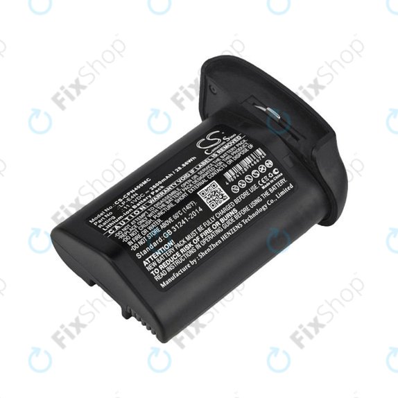 Battery for Canon 1D Mark 3, EOS-1D MarkIII, Mr-14ex, 2600mAh, Li-Ion, 11.1V, LP-E4N, HQ