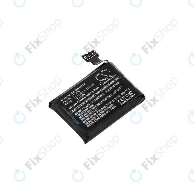 Battery for Apple Watch 3 42 mm, 340mAh, GPS Version, Li-Pol, 3.82 V, A1875, HQ