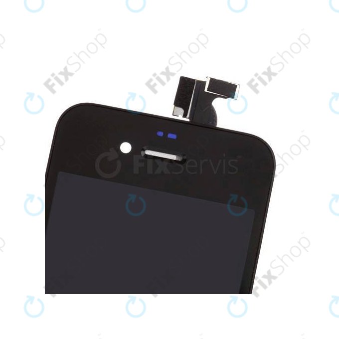 Display for iPhone 4S, Black, Touch Screen with Frame