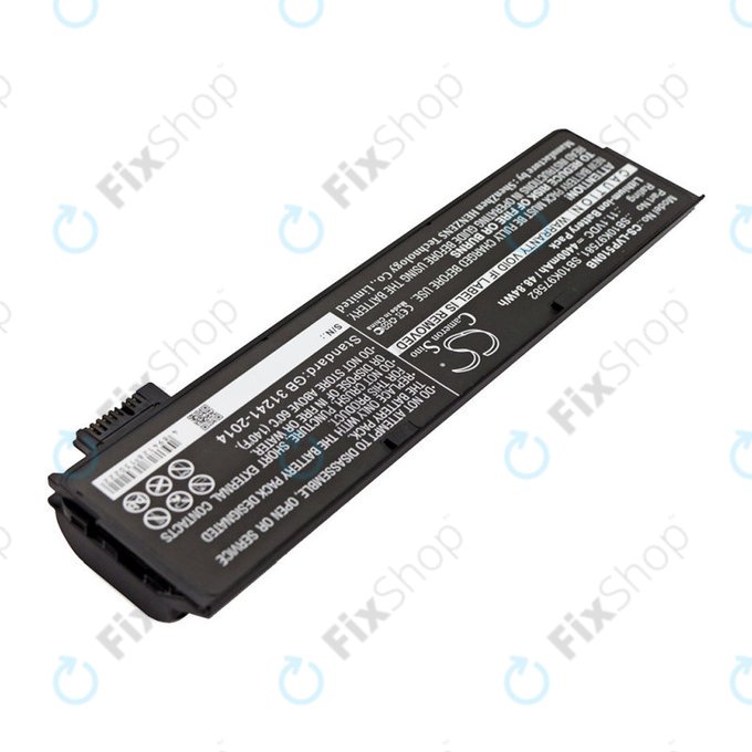 Battery for Lenovo ThinkPad P51, T470, T570, 4400mAh, Li-Ion, 11.1V, SB10K97581, HQ