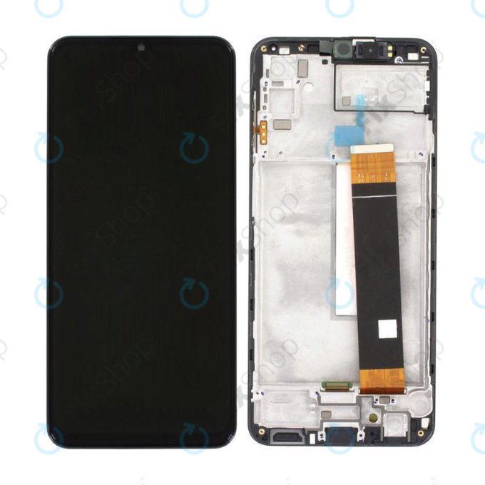 Samsung Galaxy M23 5G M236B - LCD Display + Touch Screen + Frame (Black) TFT
