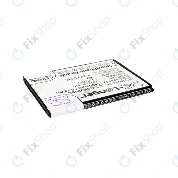 Battery for Gigabyte Gsmart Roma, R2, Li-ion, 3.7V, 1400mAh, HQ