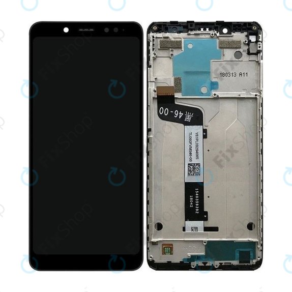 Xiaomi Redmi Note 5 Pro - LCD Display + Touch Screen + Frame (Black) TFT