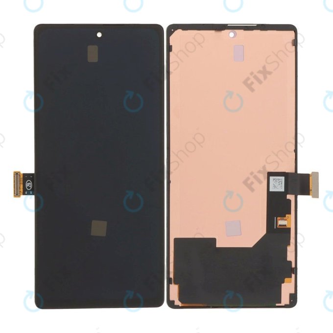 Display OLED for Google Pixel 6, Black, Touch Screen with Frame