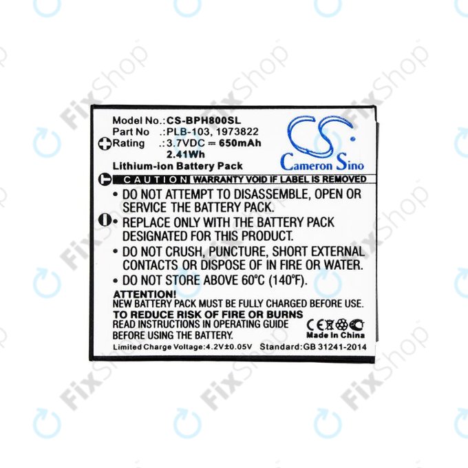 Battery for Bang & Olufsen Beoplay H7, H8, H9, 650mAh, Li-Ion, 3.7V, PLB-103, HQ