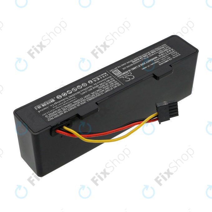 Battery for Xiaomi VIOMI V3, Mijia 2, Mi Robot Vacuum Mop P, 2600mAh, Li-Ion, 14.4V, MH1-4S1P-SC, HQ
