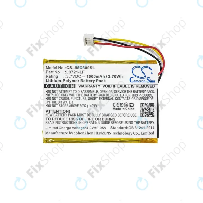 JBL Clip 3 - Battery L0721-LF 1000mAh HQ