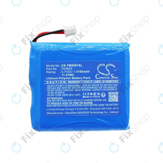 Battery for Technaxx TX-59, TX-59+, 3100mAh, Li-Pol, 3.7V, TE4653, HQ