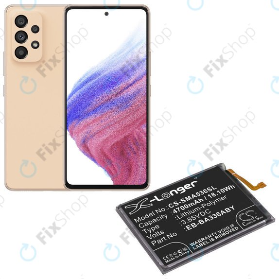 Samsung Galaxy A53 A536B - Battery EB-BA336ABY 4700mAh HQ