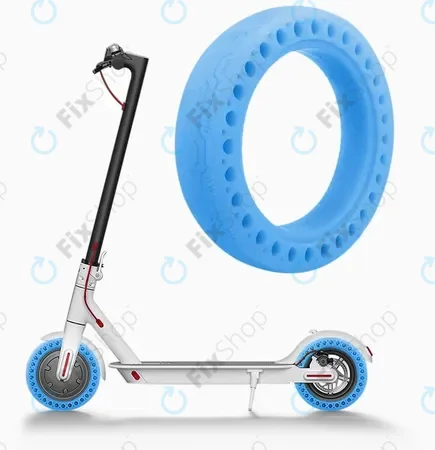 Xiaomi Mi Electric Scooter 1S, 2 M365, Essential, Pro, Pro 2 - Durable Full Tubeless Tire (Type 1) (Blue)