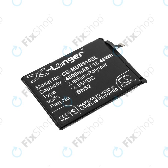 Xiaomi Redmi Note 9 Pro - Battery BN52 4800mAh HQ