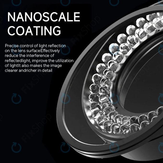 Mechanic LS720 Plus - Polarized LED Microscope Ring Light