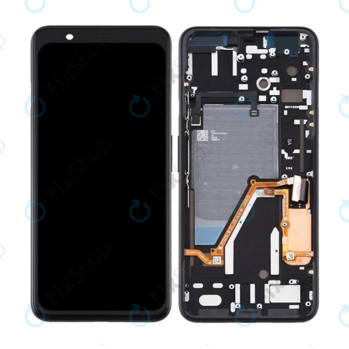 Google Pixel 4 XL - LCD Display + Touch Screen + Frame (Just Black) OLED